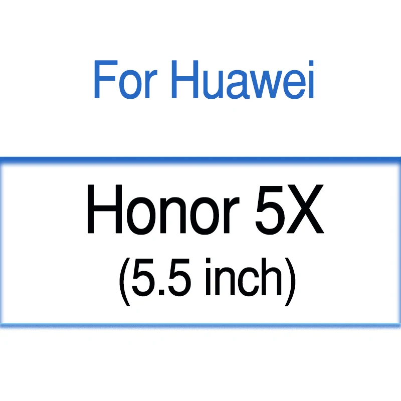 Защитное стекло 5A Honor 5X для Honor 5C, защитный чехол для экрана Huawie Honer 5 X C A A5 X5 C5 Honor5C 9H Tremp glass es - Цвет: For Honor 5X