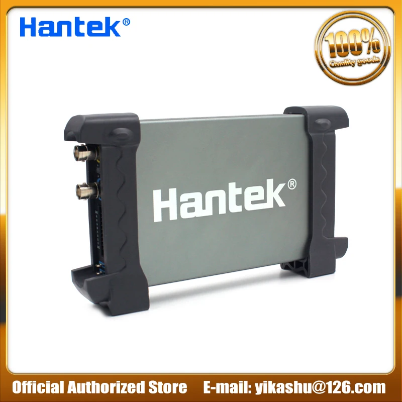 

Hantek 6022BL PC USB Oscilloscope Digital 2 Channels 20MHz Bandwidth 48MSa/s Sample Rate 16 Channels Logic Analyzer