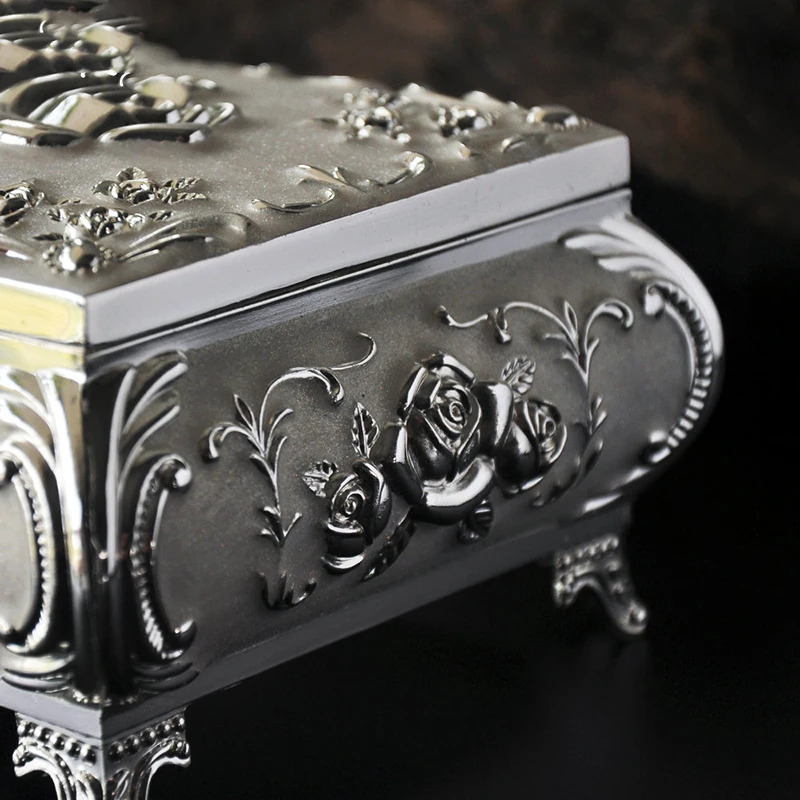 Diana Retro Jewelry Box European Korean Ring Box Princess Earrings Bracelets Necklaces Organizer Storage Box Diana Retro Jewelry Box European Korean Ring Box Princess Earrings Bracelets Necklaces Organizer Storage Box