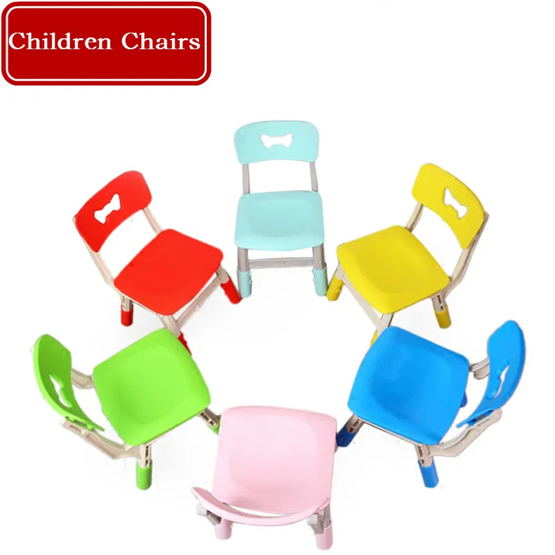 Детские стулья детский сад спинка стул детский пластиковый многофункциональный стул лифт детский домашний толстый материал нескользящий стул