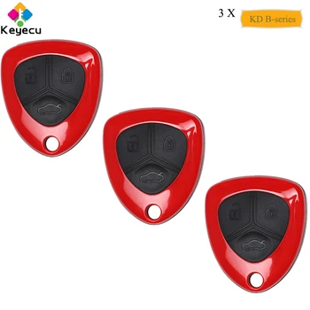 

KEYECU 3PCS/Lot Universal Remotes B-Series B17 for KD900 KD900+, KEYDIY KD Remote Control Car Key With 3 Button - FOB for B17