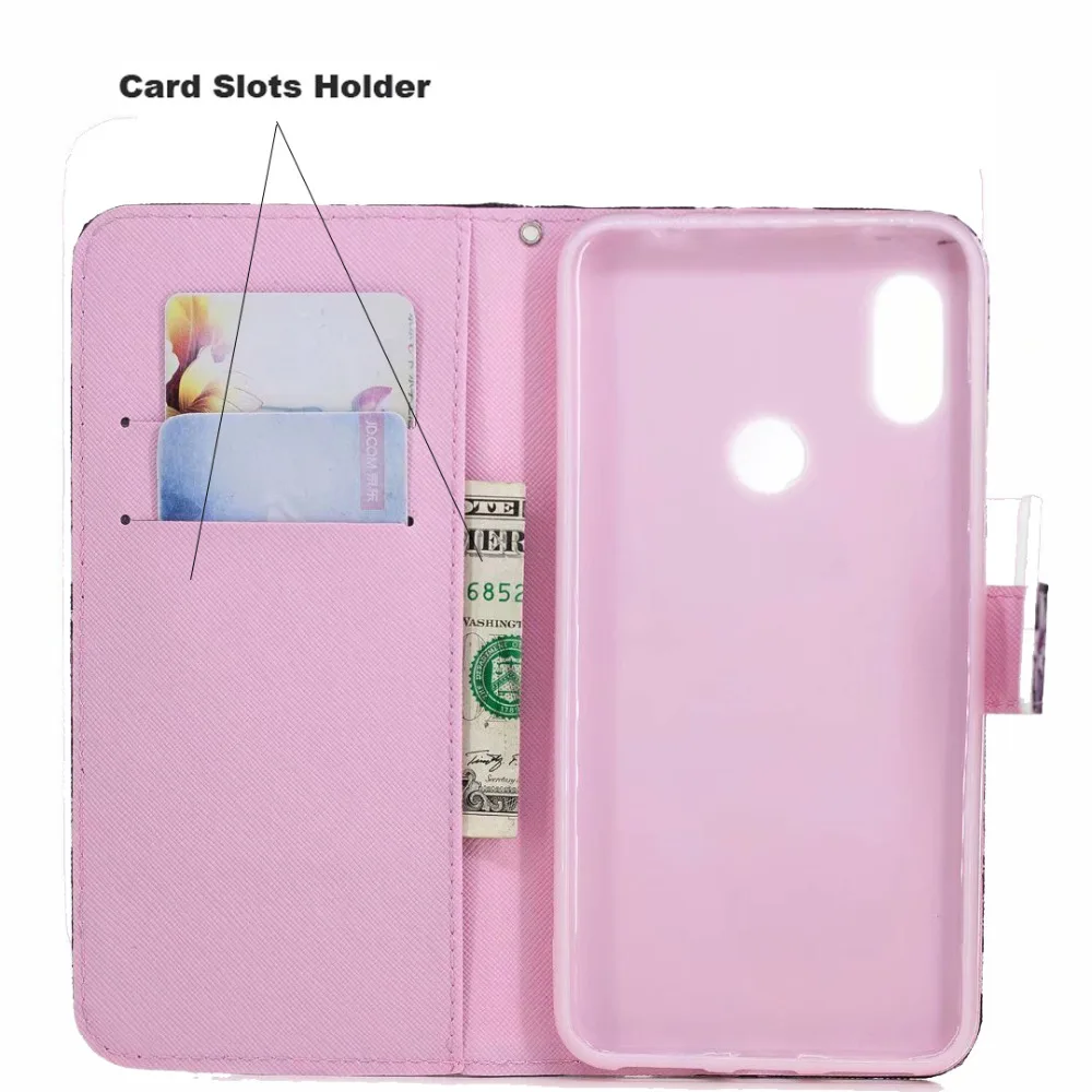 Redmi Note 6 Pro Luxury Leather Flip Wallet Phone Case Cover For Xioami Pocophone F1 Coque Smart Phone Capa For Redmi Note 6 Pro (3)