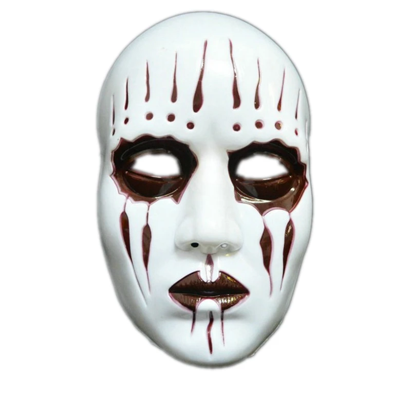 Slipknot Joey Jordish Scary Band Drummer PVC Horror Movie Masks for Halloween Party Cosplay Costume Gift 100PCS EMS