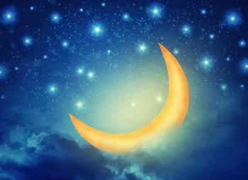 

Photography Backdrops Twinkle Twinkle Little Star Backdrop Baby 1st Happy Birthday Party Moon Photo Background Photocall