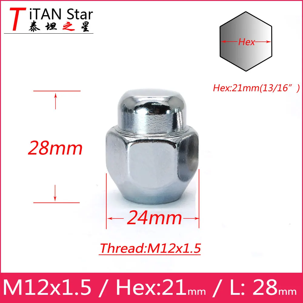 16 шт. гайки для шин M12x1.5 52950 14140 подходит Hyundai I30 IX25 IX35 SONATA 8 9 Tucson Elantra MISTRA Coupe Veloster