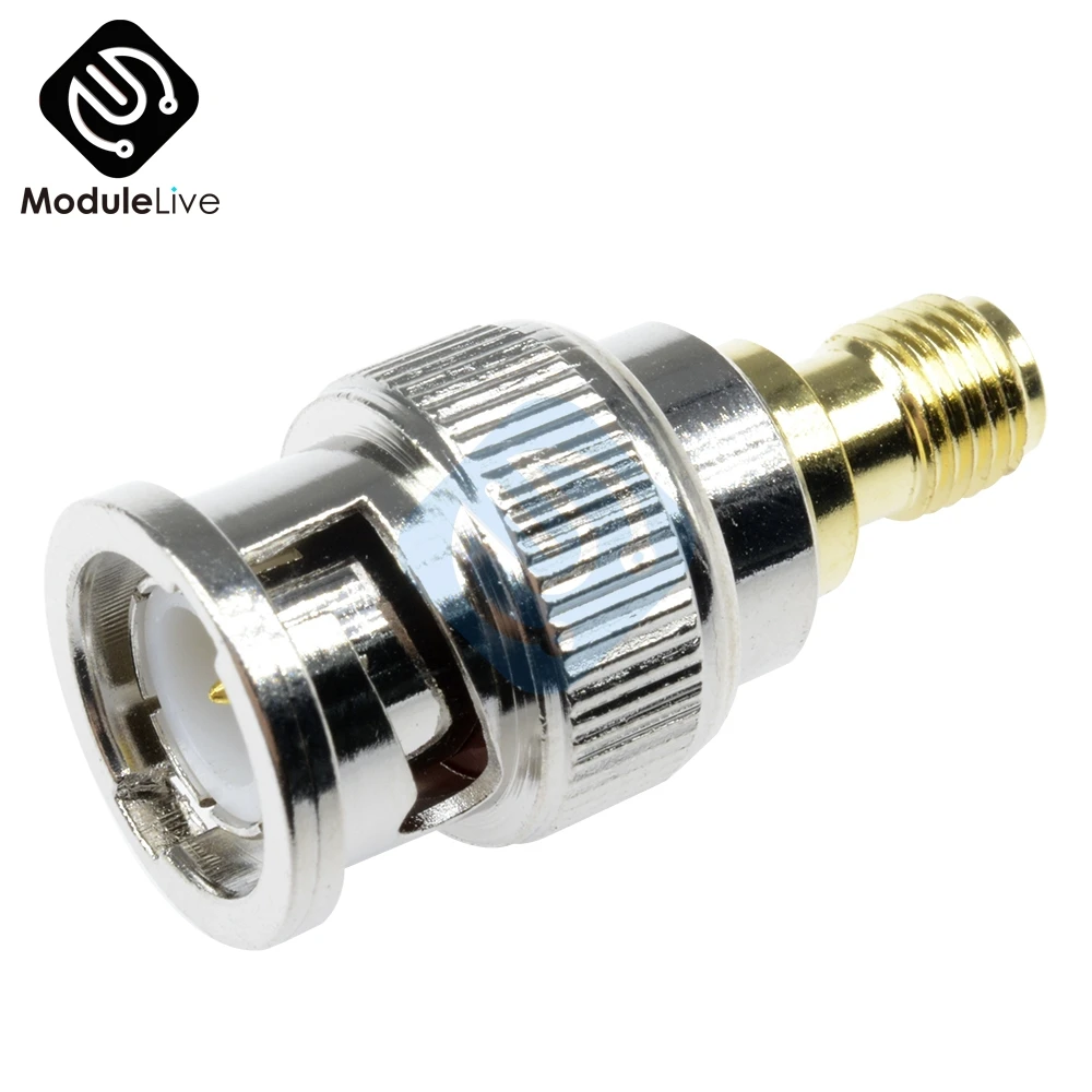 Adapter Bnc Plug Male To Sma Female Jack Rf Connector Straight For Rf huismerk kopen in de aanbieding