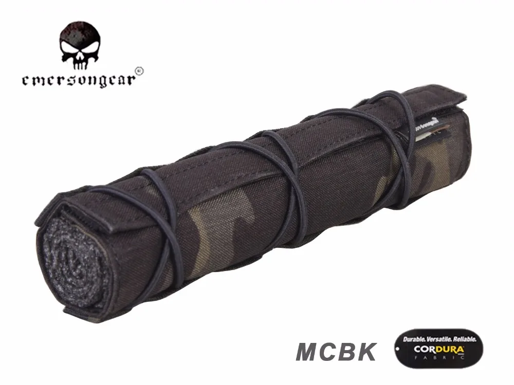 EmersonGear тактический 22 см подавитель Mirage чехол быстросъемный страйкбол аксессуар Регулируемый Чехол с ударным ремешком EM9330