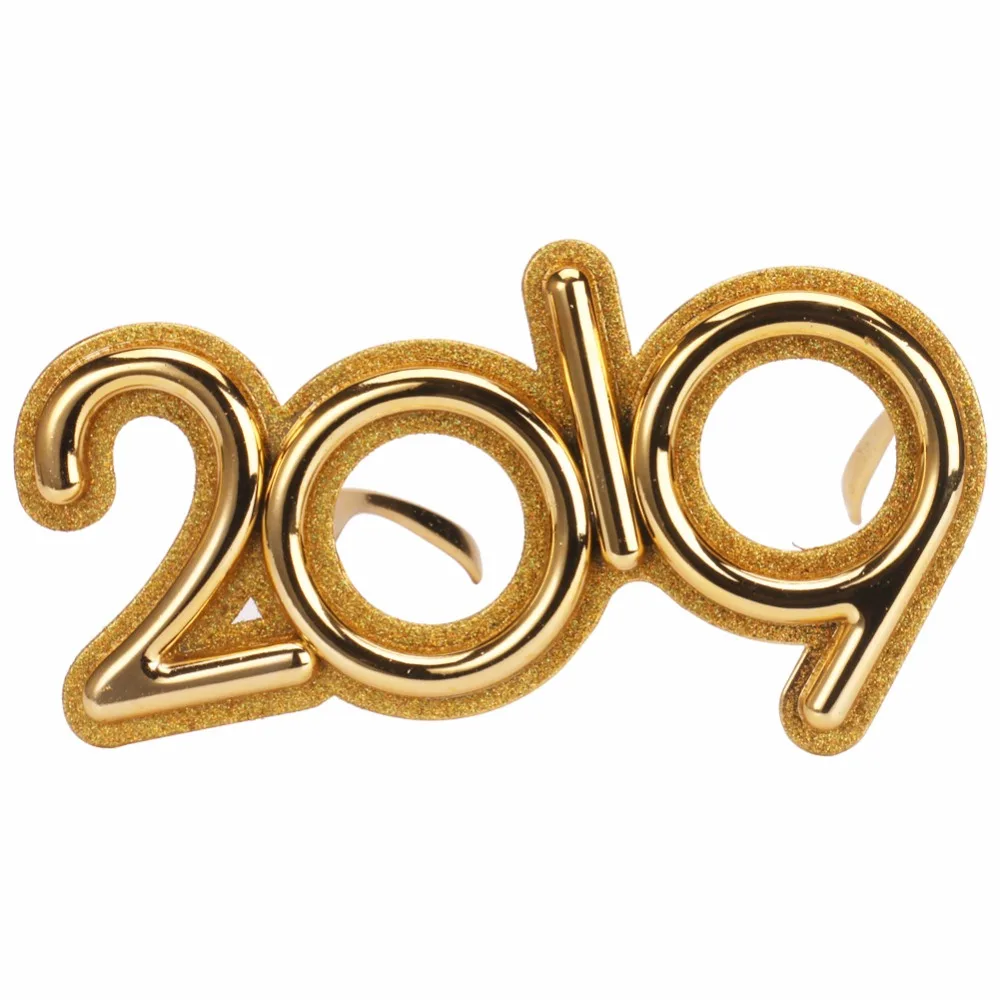 Забавный 2019 новый вечерние Вечеринка очки подарки реквизит торжества Дети