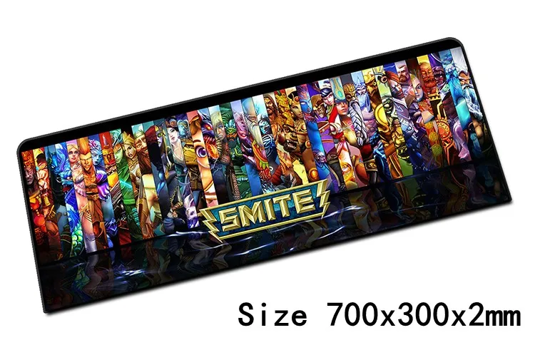 Подарок на Хэллоуин smite padmouse 700x300 мм коврик на мышь Notbook компьютерный коврик для мыши лучший игровой коврик для мыши геймер для ноутбука коврик для мыши - Цвет: Size 700x300x2mm