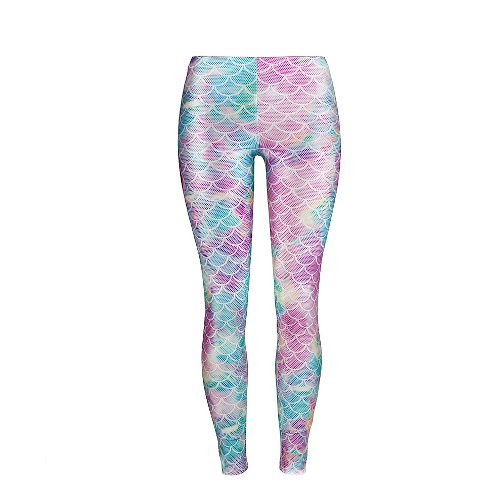 Продажа Женские сексуальные леггинсы в европейском стиле с принтом чешуи, 3 D, с принтом рыбы, для девочек, на Хэллоуин, для костюмированной вечеринки...