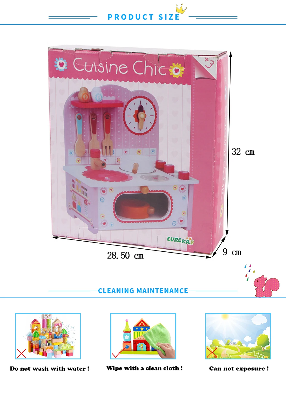 Brinquedos para Crianças Fogão a Gás de Madeira Mini Cozinha Cozinhar Conjunto 3 High Quality Brinquedos e hobbies