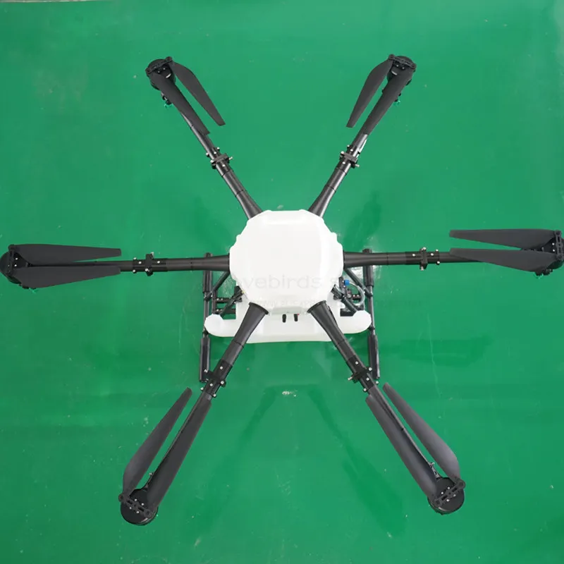 YRX616 16L сельское хозяйство спрей hexacopter drone 1600 мм Чистый зонт из углеродного волокна складной водостойкий каркас + 16 кг система