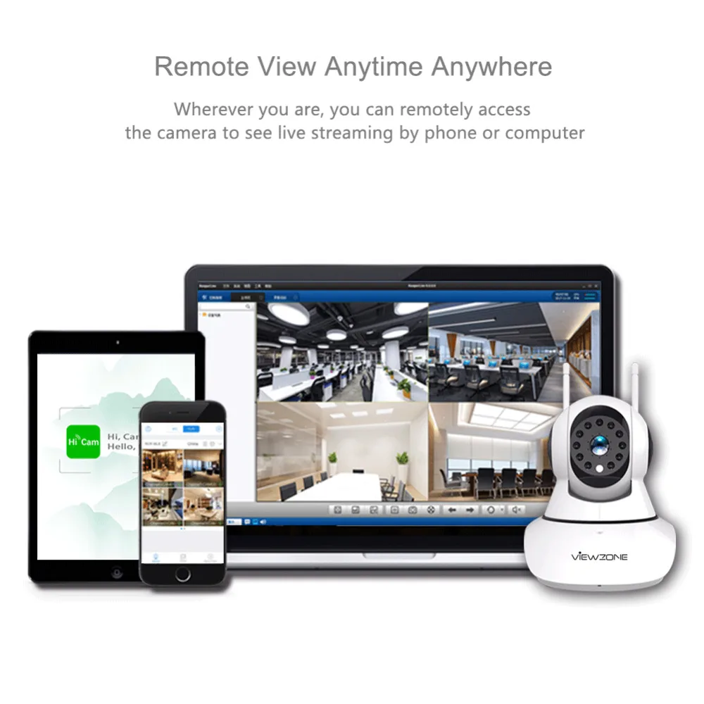 Surveillance Security ip camera 1080P HD compatible with alarm sensors Wifi Wireless IR Night Vision decorations for home 3