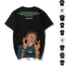 Брендовая мужская футболка с рисунком из мультфильма размера плюс, хлопковая Повседневная футболка для фитнеса(XXL, XXXL, 4XL, 5XL, 6XL, 7XL, 8XL, 9XL, 10XL), 31 цвет