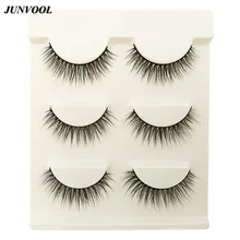15 пар ресниц 3D норковые ресницы скрещивание норковые ресницы ручной работы полная полоса поддельные ресницы Профессиональный макияж ручной работы