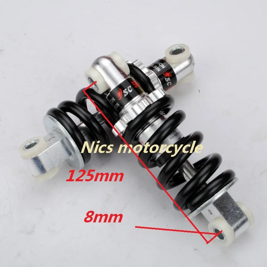 12.5CM Small Fuel Electric ATV Impact Shock Absorber 47-49CC Applicable Mini Sports Car Motocross Electric Scooter