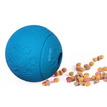 Натуральный резиновый пищевой диспенсер мяч игрушка для маленьких домашних животных Собака Кошка Кролик Хомяк гения свинья