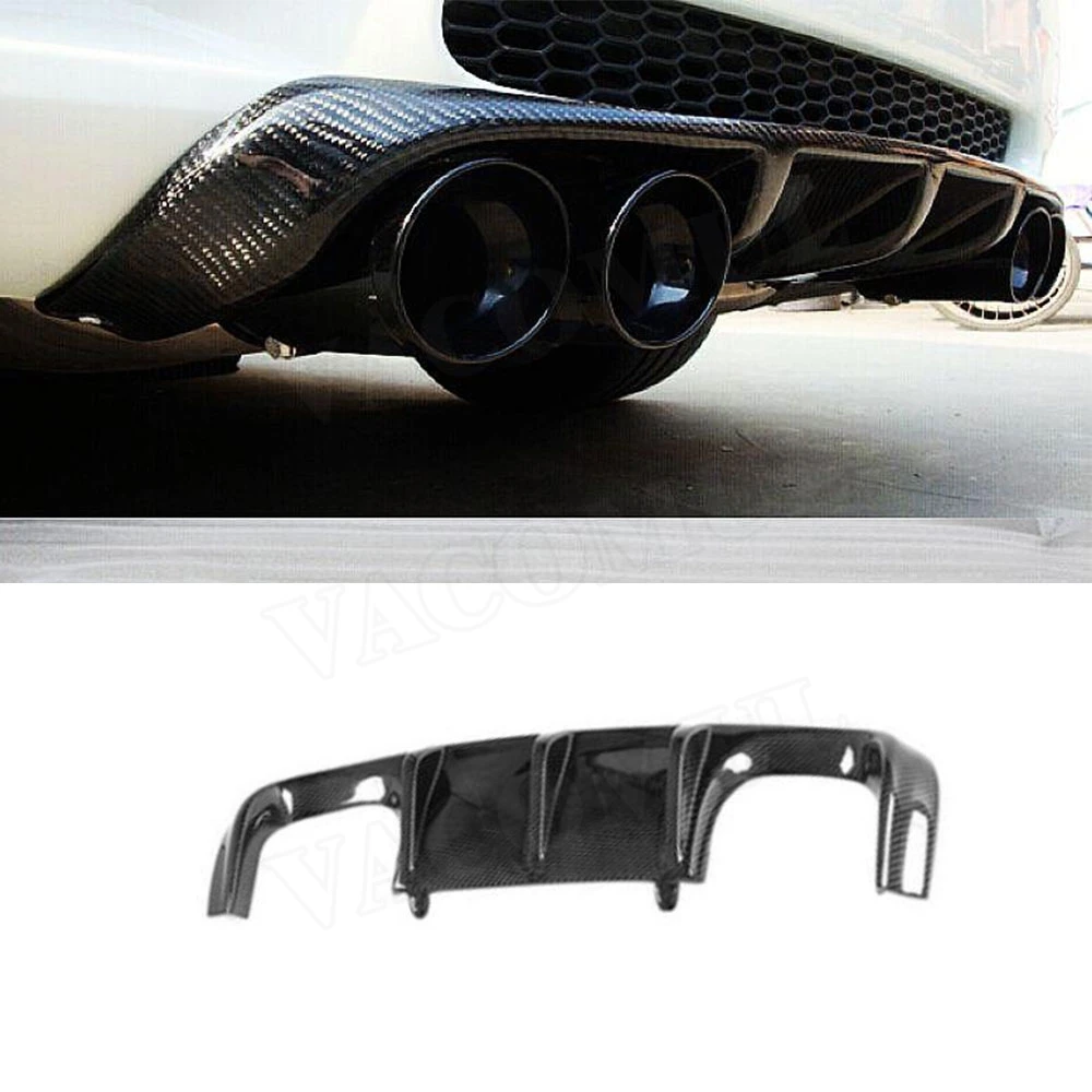 

Carbon Fiber Rear Lip Diffuser Spoiler for BMW E92 M3 Coupe E93 M3 Cabriolet 2009 - 2012 Car Bumper Protector V Style
