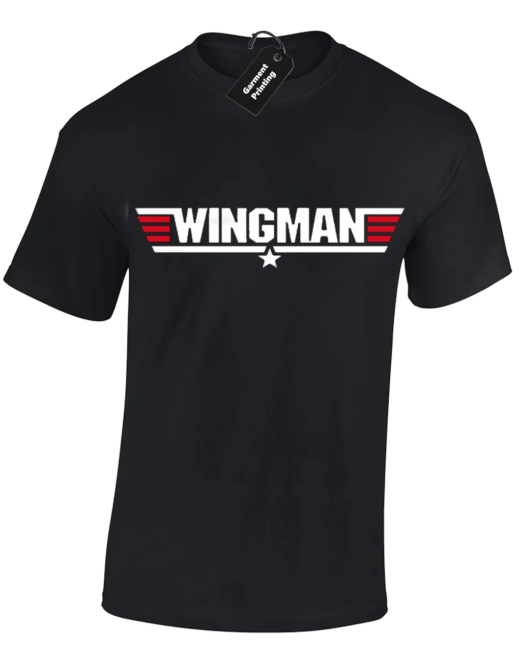 WINGMAN Мужская футболка Забавный дизайн отличный подарок идея брат шутка комедия S-5XL подарок печати футболка, хип-хоп футболка, 2019 Красивые