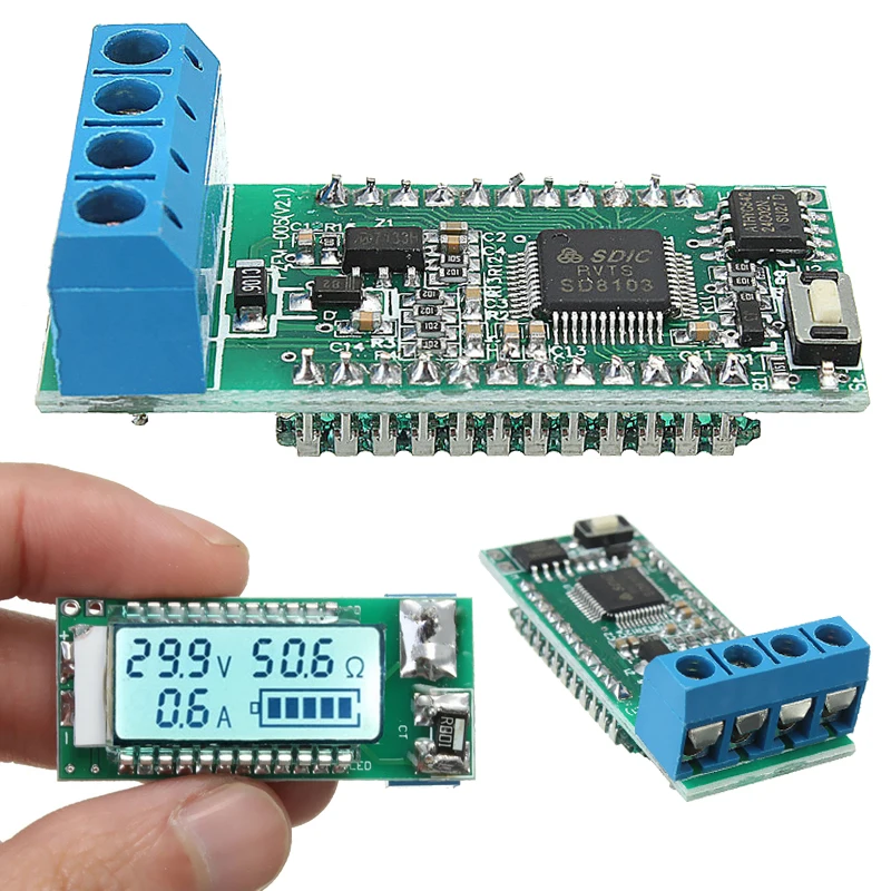 

****no chu liNuovo Design Durevole 18650 26650 Litio Li-Ion battery tester meter LCD Tensione/Corrente/