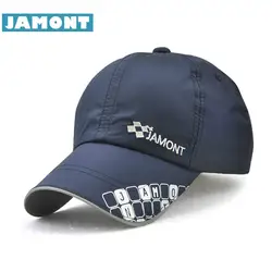 [Jamont] летние Кепки Для мужчин Для женщин Бейсболки для женщин Snapback быстрое высыхание печати открытый Шапки Ультра тонкие дышащие Защита от