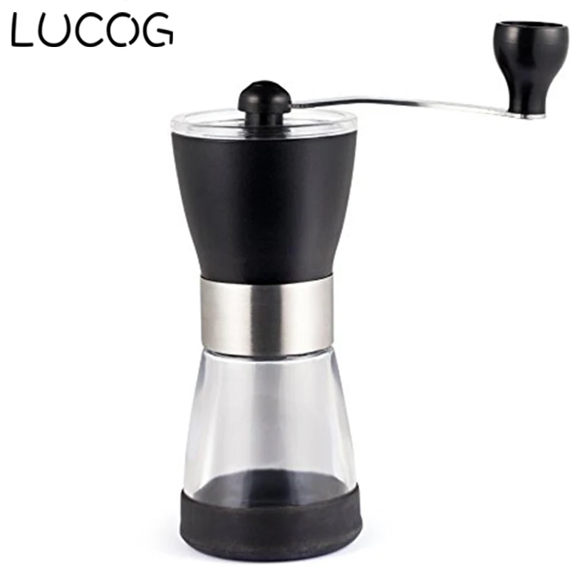 Ручная кофемолка LUCOG с керамическим сердечником моющаяся кухонная бытовая