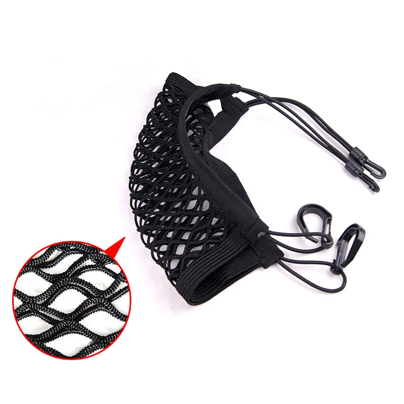 Car Organizer Seat Back Storage Elastic Car Mesh Net Bag Between Bag Luggage Holder Pocket for Car Accessories Organizer Storage
