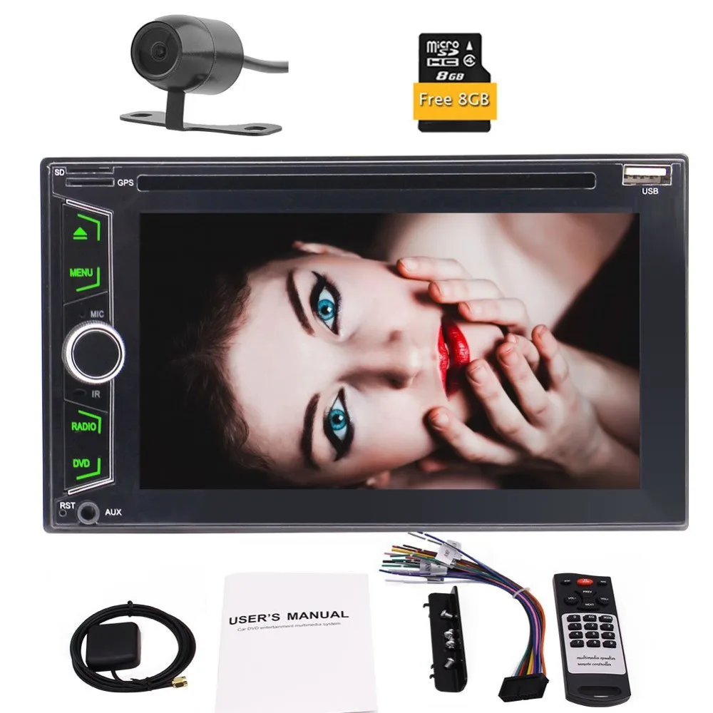 EinCar 2 Din In Dash Headunit Car DVD Player GPS Navigation Stereo 6 2 FM AM