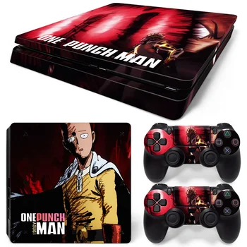 

Free Drop Shipping Skin Decal Cover Sticker for Sony PS4 Slim TN-P4Slim-1005 ONE PUNCH MAN