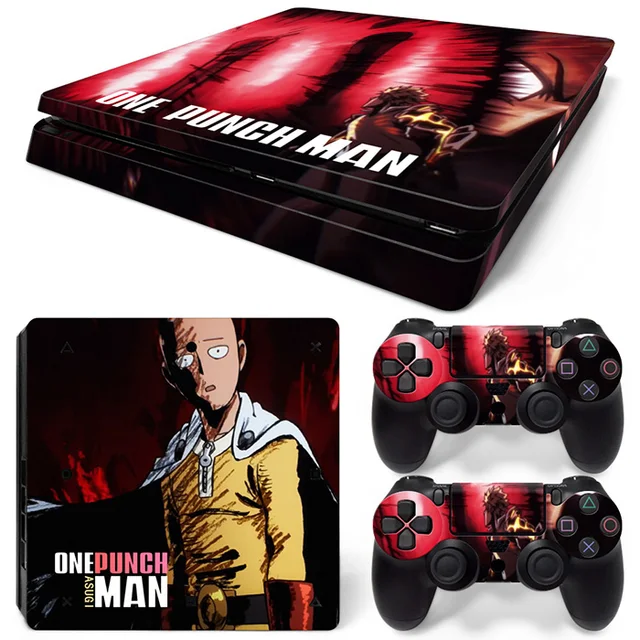 One Punch Man Skin Decal Cover Sticker For Sony Ps4 Slim Tn P4slim