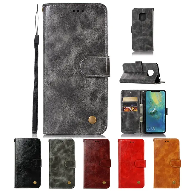 $US $6.57 Huawei Mate 20 Pro Case LYA-L29 Funda Huawei Mate 20 Lite Case Luxury Wallet 360 Protective for Hua