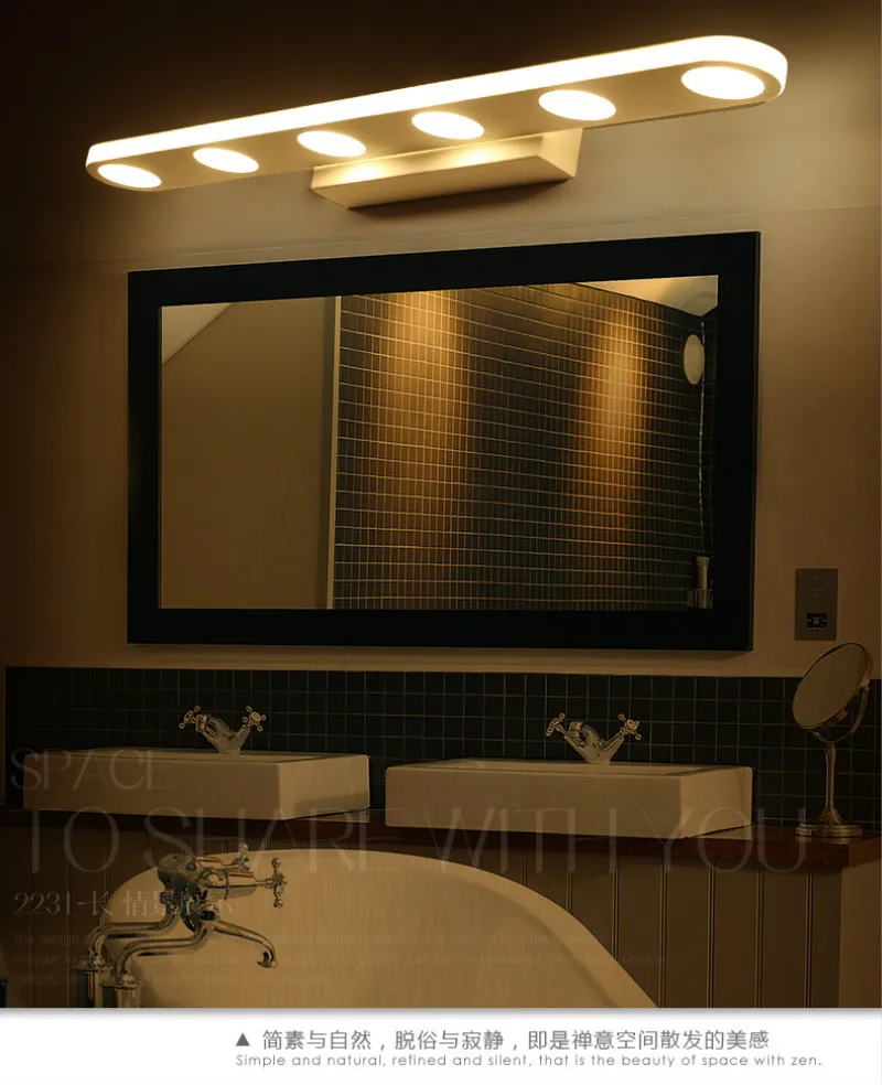 Online kopen wholesale 6 licht badkamer armatuur uit china 6 licht ...