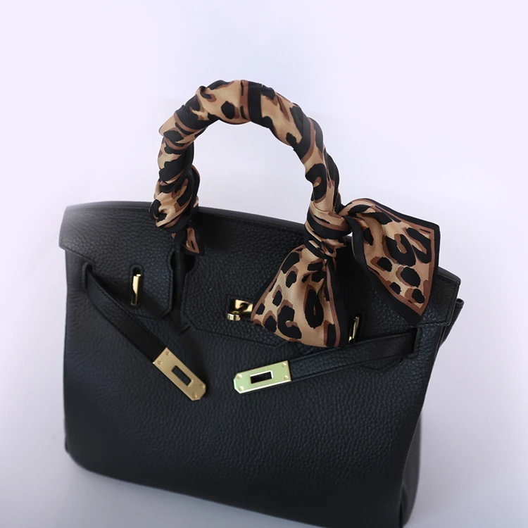 Imprime Leopard Mode Dame 100 Soie Riband Foulards Sacs Sac A Main Echarpe Allonger Ruban Bande De Cheveux En Gros Livraison Directe Bw2 Aliexpress
