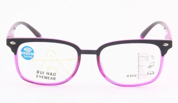 Прогрессивные очки, Мультифокальные очки для чтения, очки для дальнозоркости, оправа для очков унисекс