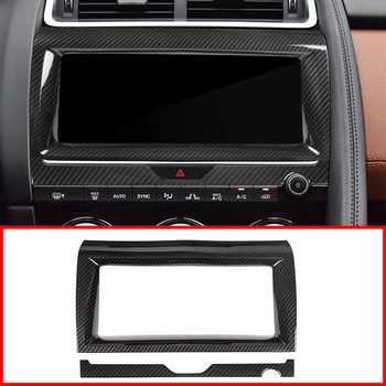 

2 Style ABS Car Interior Navigation Frame Trim For Jaguar E-PACE E PACE 2018-2019 Car Accessories and Parts