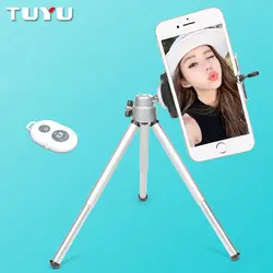 Tuyu Портативный Мини Металл Штатив для GoPro 6 5 4 h9r действие Камера для IPhone Xiaomi Samsung Huawei мобильный телефон таблица поездки