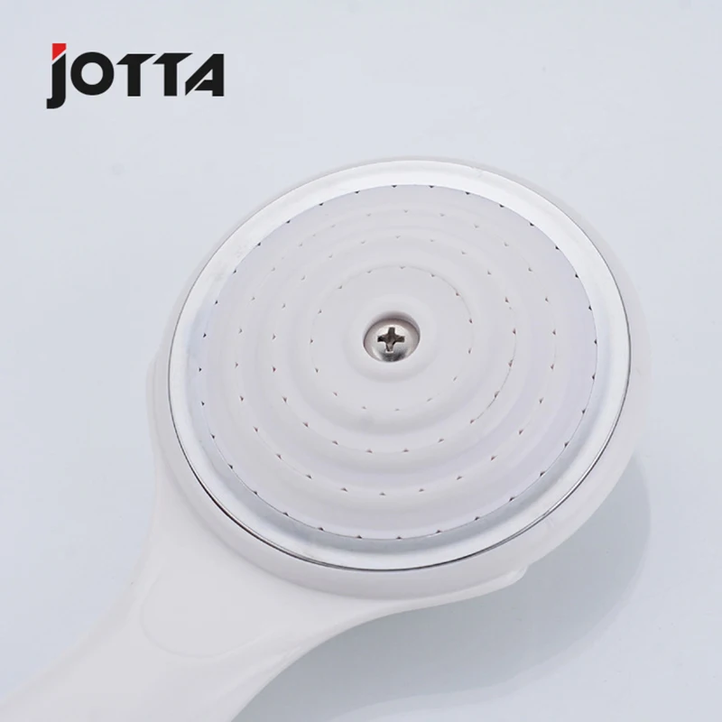 White single-function anti-fall handheld sprinkler head pressurized shower head water-saving cold and hot ABS sprinkler head White single-function anti-fall handheld sprinkler head pressurized shower head water-saving cold and hot ABS sprinkler head