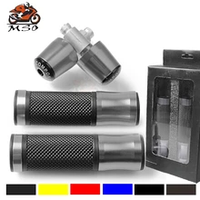 1 комплект 7/8 ''22 мм алюминиевый мото rcycle руль рукоятка для руля конец для Suzuki GSXF GSXR gsx-r 600 750 1000 K1 K2 K3 K4 moto