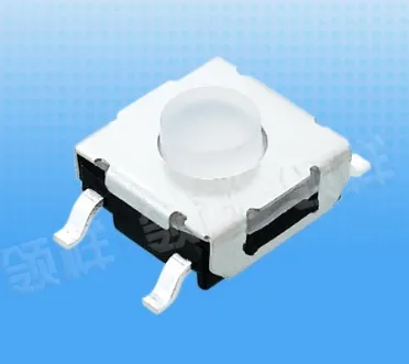 

transparence Patch 6*6*3.4MM Silica gel key switch waterproof Dust control The silicone switch 6X6X3.4MM patch switch SMD
