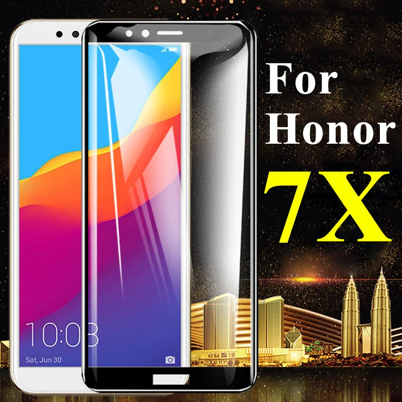 Для huawei honor 7x закаленное стекло x7 7 x защитная пленка для экрана Защитная |