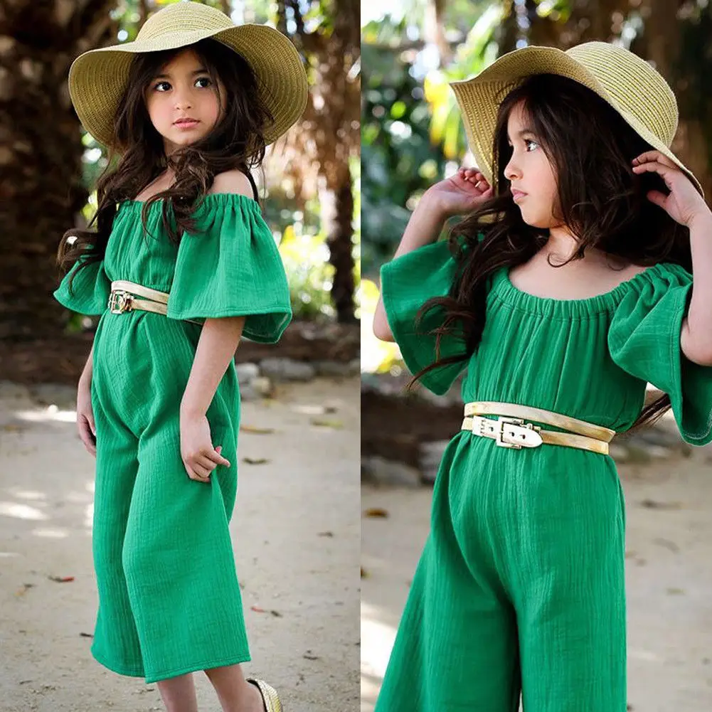 green jumpsuit for kids