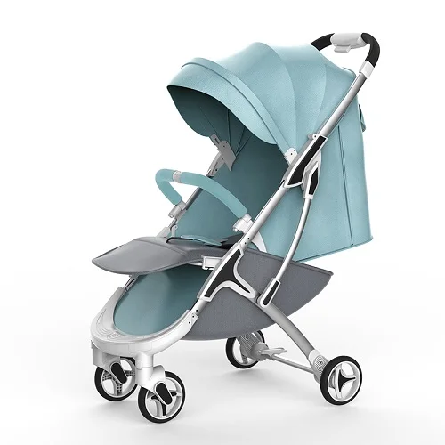 Новая детская коляска Hotmom легкая переносная Складная коляска для путешествий - Цвет: Blue
