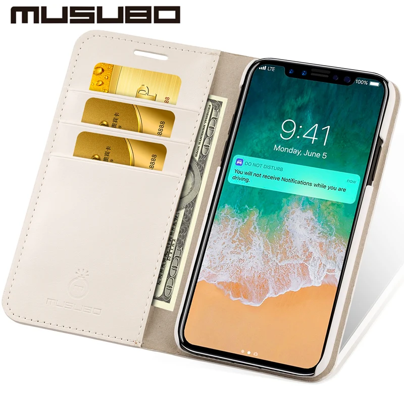 Musubo кожаные чехлы для iphone 11 Pro XS MAX Роскошный кошелек сумка телефона чехол x 8 Plus 7 6s 6