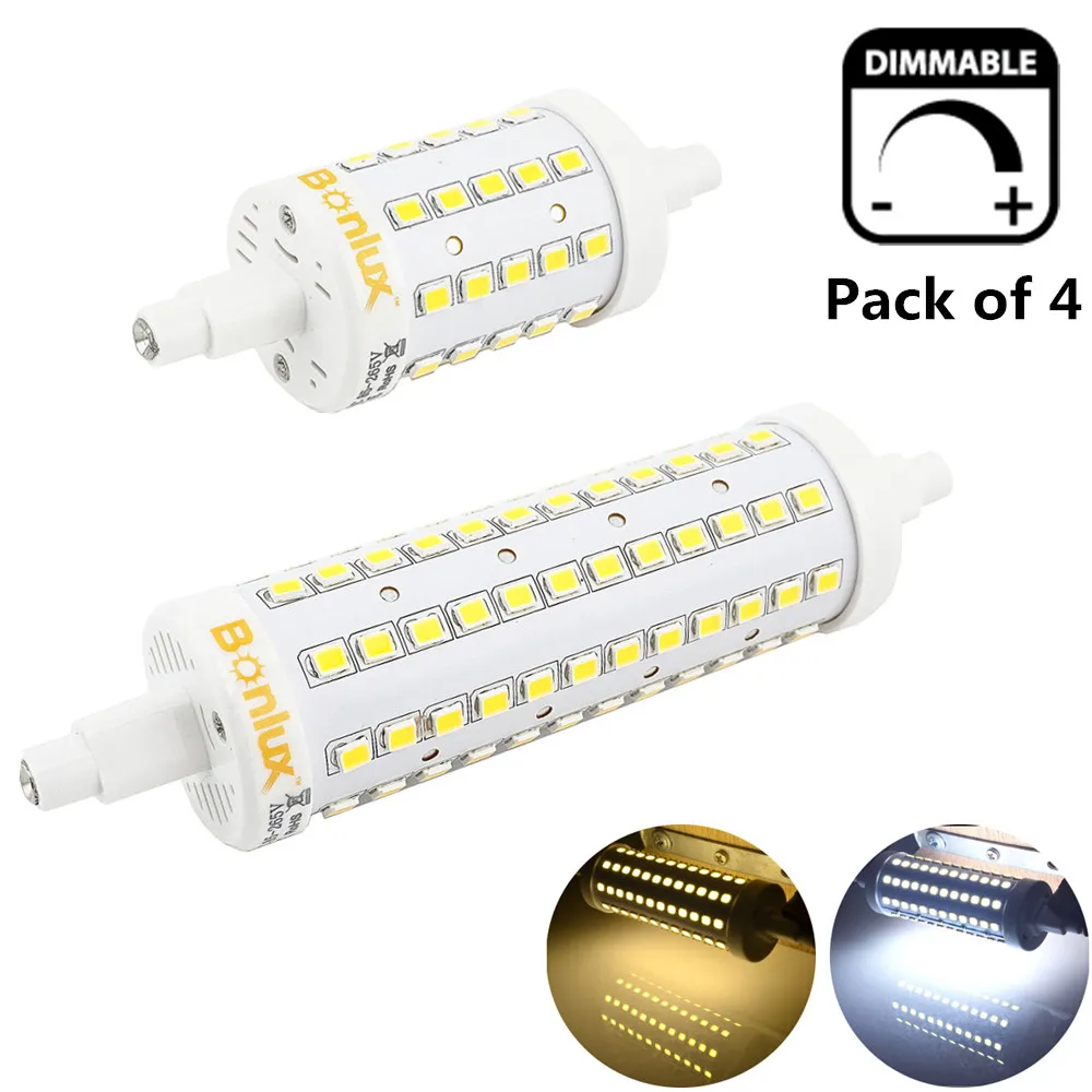 Dimmable J78 J118 LED Light Lamp AC85 265v 5W 10W LED R7S 78mm 118mm