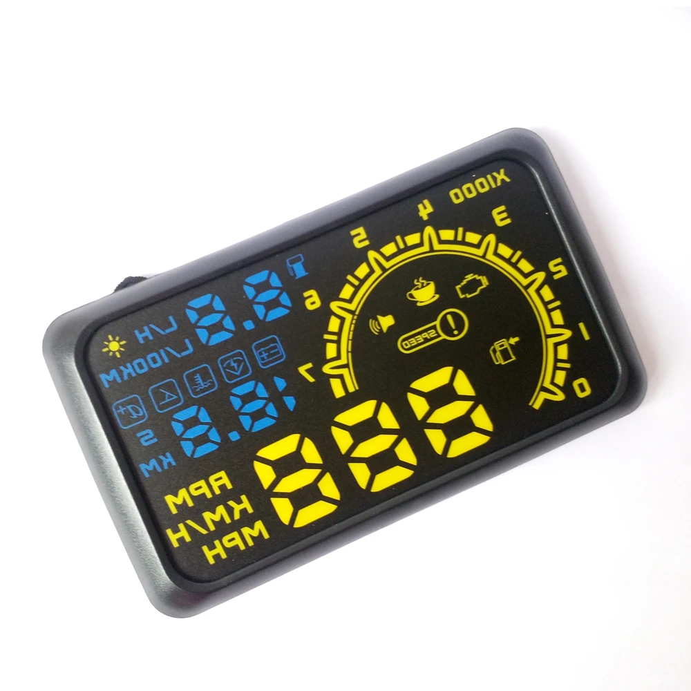 Автомобильный проектор ActiSafety 4C 5 &quot лобовое стекло OBD2 самоадаптивный дисплей