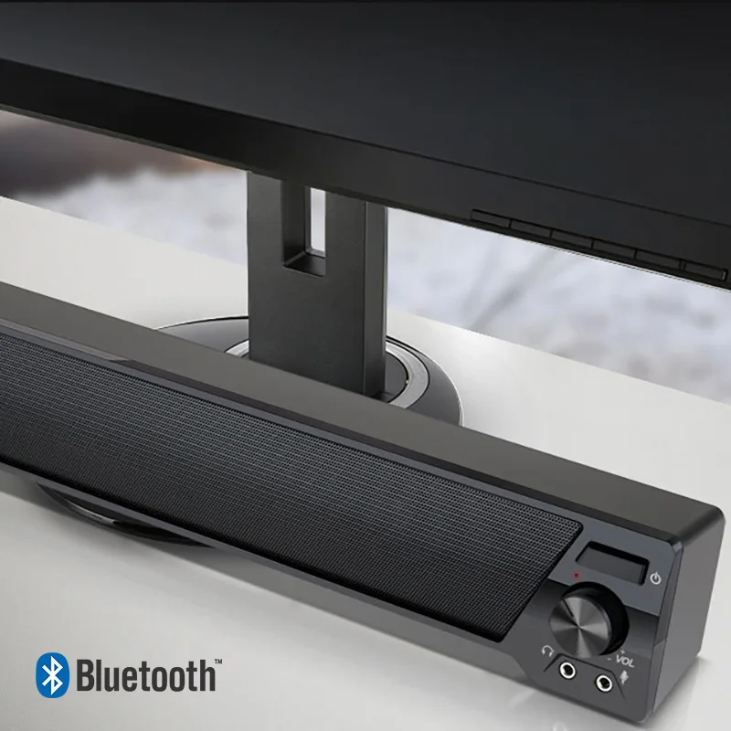 

In Stock XGODY Bluetooth Speaker with Mic Handfree FM Radio USB TF Card Player Wireless Soundbar for Computer for iPhone for TV