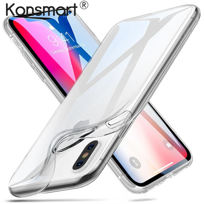 

Transparent Glitter Phone Case for Huawei P20 P10 pro Lite Clear Cover for Huawei P Smart 2019 Slim Silicone Soft Case Coque