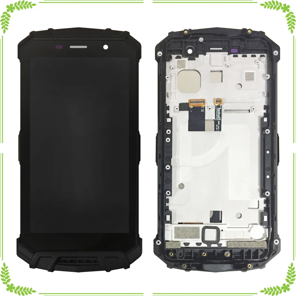 

5.2''Black For DOOGEE S60 LCD lcds Display+Touch Screen Digitizer Assembly with Frame Replacement For DOOGEE S60 LCD Glass Panel