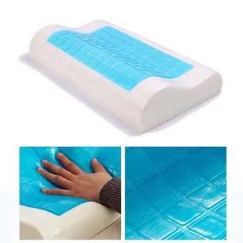 

Summer Memory Pillow Coolling Gel Memory Pillow For Neck Relaxing Protecting Home Bedroom Bedding Sleeping Pillow Home Textile