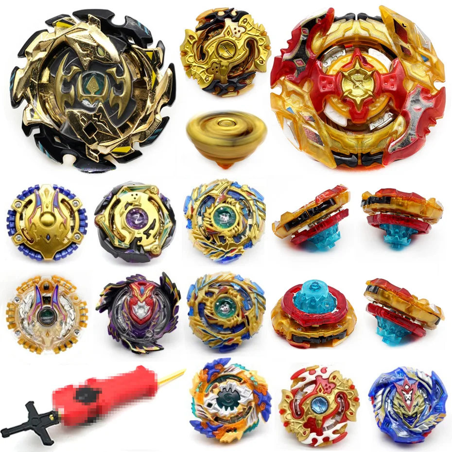 

New Beyblade Burst Toys Arena of Without Box and Launcher Beyblades Metal Fusion Style Spinning Top Bey Blade Blades Kids Toy E